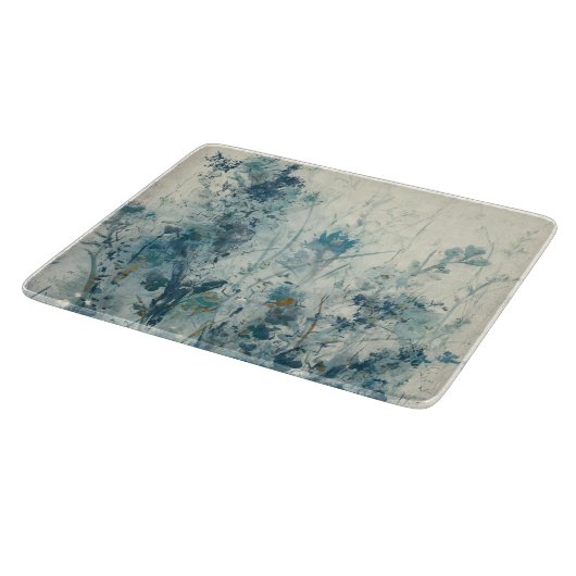 Blauwe lente snijplank (Hoek)