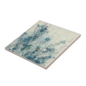 Blauwe lente tegeltje (Zijkant)