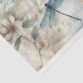 Blauwe lente tissuepapier (Detail)