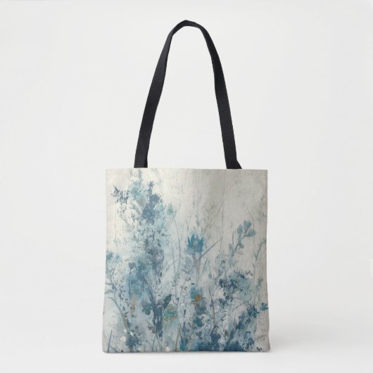 Blauwe lente tote bag (Voorkant)