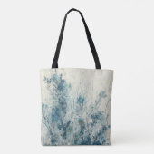 Blauwe lente tote bag (Achterkant)