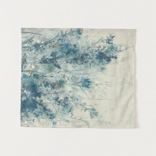 Blauwe lente wandkleed (Voorkant (horizontaal))