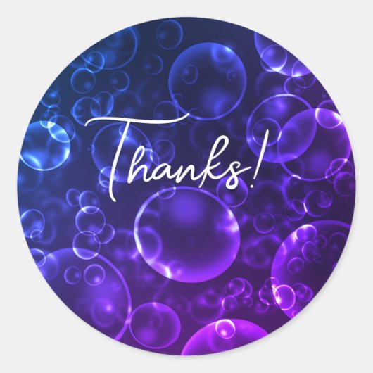 Blauwe lenzen, bokeh hart sticker (Voorkant)