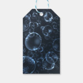 Blauwe lenzen cadeaulabel (Achterkant)