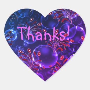 Blauwe lenzen hart sticker