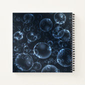 Blauwe lenzen notitieboek (Achterkant)