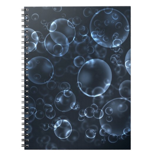 Blauwe lenzen notitieboek (Voorkant)