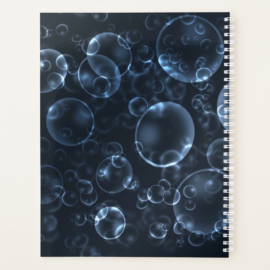 Blauwe lenzen planner (Achterkant)