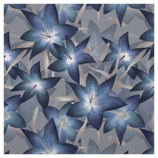 Blauwe leugens, leugens stof (Swatch)