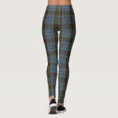 Blauwe/levende Leggings van vrouwen (Achterkant)