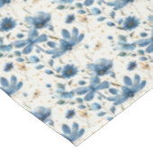 Blauwe libel en bloemen tafelkleed (Gekanteld)