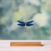 Blauwe Libel - Insecten Dierenliefhebber Ento Acryl Bord (Neutraal)
