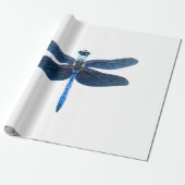 Blauwe Libel - Insecten Dierenliefhebber Ento Cadeaupapier (Uitgerold)