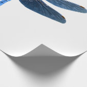 Blauwe Libel - Insecten Dierenliefhebber Ento Cadeaupapier (Hoek)