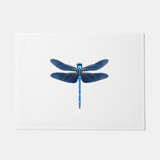 Blauwe Libel - Insecten Dierenliefhebber Ento Deurmat (Voorkant)