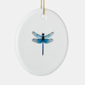 Blauwe Libel - Insecten Dierenliefhebber Ento Keramisch Ornament (Rechts)