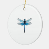Blauwe Libel - Insecten Dierenliefhebber Ento Keramisch Ornament (Links)