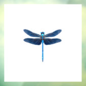 Blauwe Libel - Insecten Dierenliefhebber Ento Raamsticker (Vel 3)