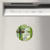 Blauwe libel magneet (Insitu (Vaatwasser))