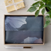 Blauwe Libel met Gouden Vleugels Decoupage Tissuepapier (Geschenk)
