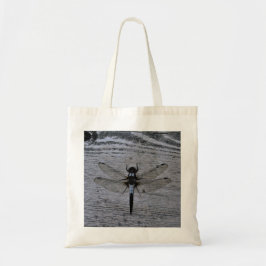 Blauwe Libel Tote Bag