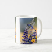 Blauwe Libelle Mok – De Elegantie van de Natuur in (Voorkant rechts)