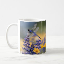 Blauwe Libelle Mok – De Elegantie van de Natuur in