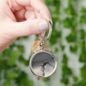 blauwe libellen - 001 kc sleutelhanger (Hand)