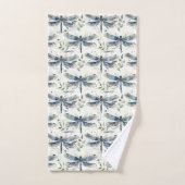 Blauwe Libellen Bad Handdoek (Handdoek)