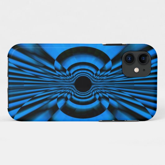Blauwe lichten! Case-Mate iPhone case (Achterkant (horizontaal))