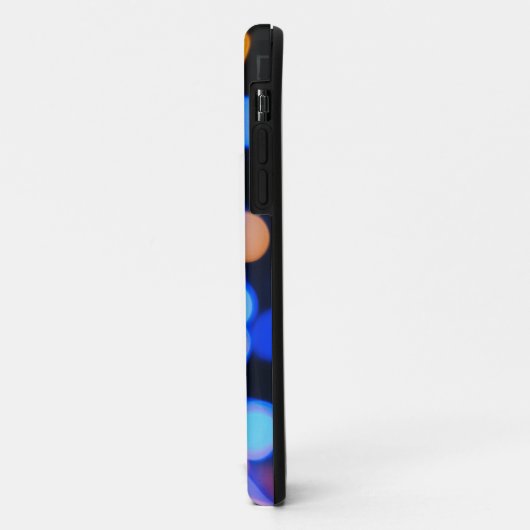 Blauwe lichtgevende telefoonbehuizingen Case-Mate iPhone case (Achterkant/links)