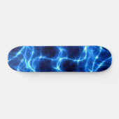 Blauwe lichtstralen persoonlijk skateboard (Horizontaal)