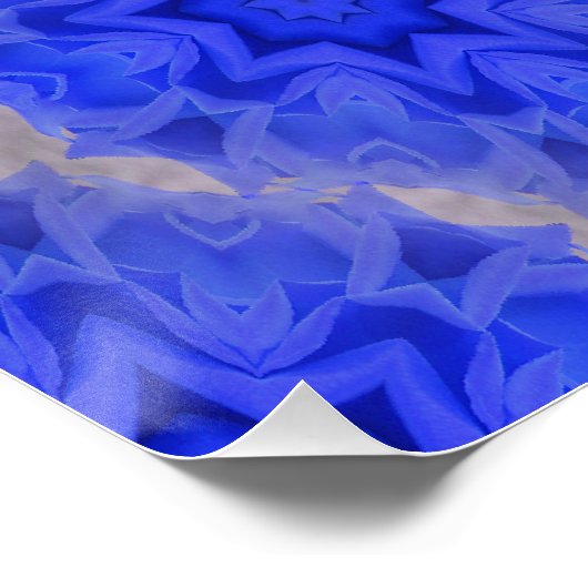 Blauwe liefde... poster (Hoek)