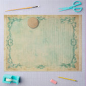 Blauwe Liefdesbrief  Ephemera No3 Tissuepapier (Craft)