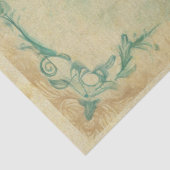 Blauwe Liefdesbrief  Ephemera No3 Tissuepapier (Detail)