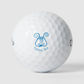 Blauwe Lier Golfballen (Voorkant)