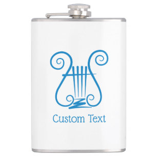 Blauwe Lier Heupfles