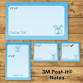 Blauwe Lier Post-it® Notes