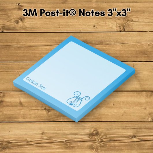 Blauwe Lier Post-it® Notes