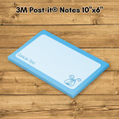 Blauwe Lier Post-it® Notes