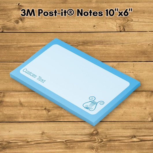 Blauwe Lier Post-it® Notes