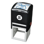 Blauwe Lier Zelfinktende Stempel (Product)