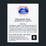 Blauwe liften, modellenbureau, modelagent flyer<br><div class="desc">Blauwe liften,  modellenbureau,  modelagent Adverteren brochures door de Visitekaartje winkel.</div>