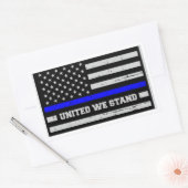 Blauwe liften Sticker blad (Envelop)
