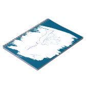 Blauwe lijn 1 notitieboek (Linkerzijde)