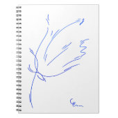 Blauwe lijn 2 notitieboek (Voorkant)