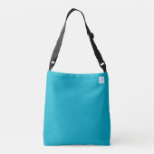 Blauwe lijn 6 crossbody tas (Achterkant)