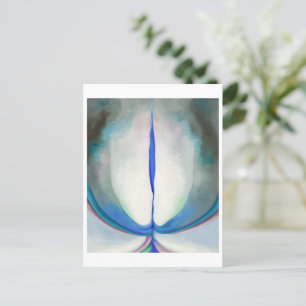 Blauwe lijn   Georgia O'Keeffe   Briefkaart