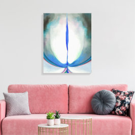 Blauwe Lijn | Georgia O'Keeffe | Canvas Afdruk