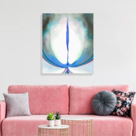 Blauwe lijn | Georgia O'Keeffe | Canvas Afdruk